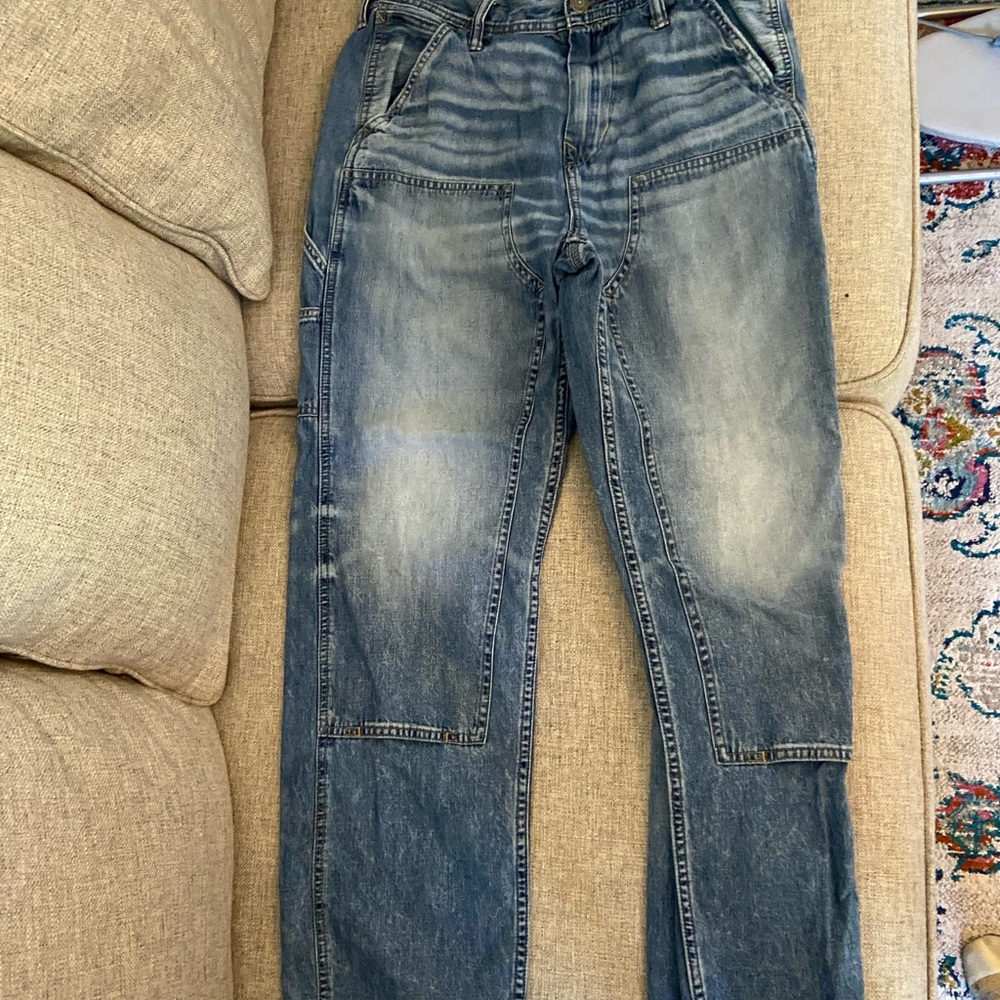 American Eagle Outfitters Relaxed Denim Jeans.  34 inseam